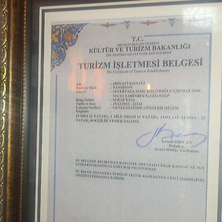 Sirvani Konagi Gaziantep Buitenkant foto